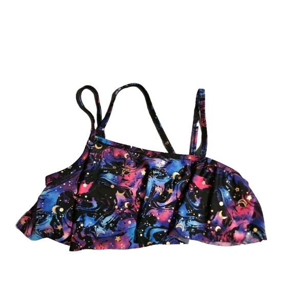 Stars & Moon Girls Bikini Top Size L 10/12 - Picture 2 of 6
